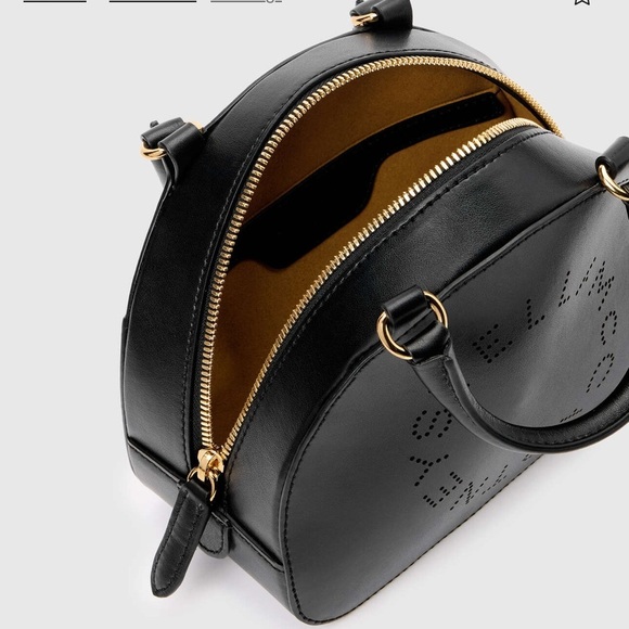 NEW STELLA MCCARTNEY TOP HANDLE ADLER CROSSBODY BLACK NWT! - Picture 3 of 12